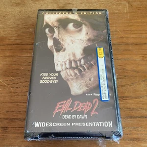 Evil Dead 2 Dead By Dawn Collectors Edition VHS *NEW Sealed* - Picture 1 of 3