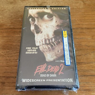 Evil Dead 2 Dead By Dawn Collectors Edition VHS *NEW Sealed* - Image 1 of 3