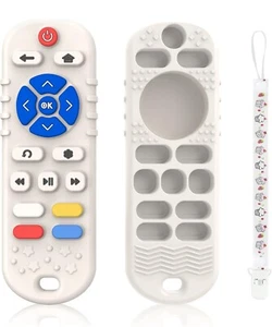 Bestbase Soft Remote Control Baby Toys - Teething Toys for Babies 0-6 6-12 Month - Picture 1 of 5