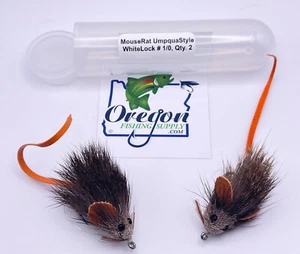 Mouse Rat w/WEED GUARD, 2 Fly in Protective ReUseable Tube Add'l Items Ship Free - Picture 1 of 6