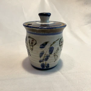 Art Pottery Sugar/Jam Bowl, Stamped FC"star",4-1/2" - Picture 1 of 8