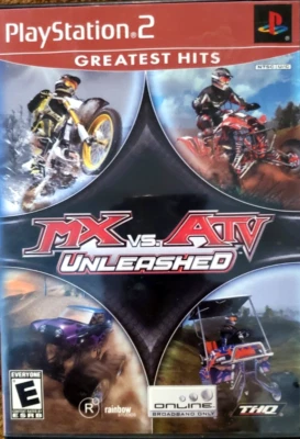 MX vs. ATV Unleashed Sony PlayStation 2 2005 PS2 Dirt Bikes y 4 ruedas Foto 1 de 4