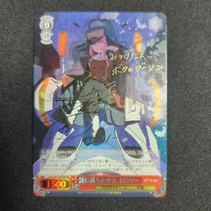 Weiss Schwarz Darling In The Franxx Zero Two Mysterious Girl FXX/S57-T015SP Sign - Picture 1 of 6