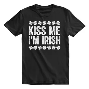 Camiseta Top Kiss Me I'm Irish Día de San Patricio para Hombre y Mujer - Imagen 1 de 9