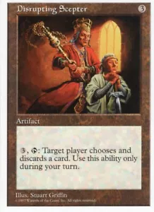 2X DISRUPTING SCEPTER 5TH FIVE EDITION MTG MAGIC MP X2 (yourdeckbuilder) - Bild 1 von 1