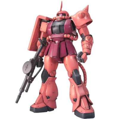 Kit Modelo Bandai Gunpla Master Gundam MG 1/100 Ms-06S CHAR'S Zaku II 1/100 Foto 1 de 3