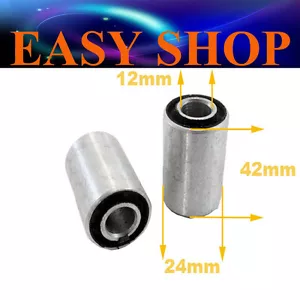 2X 12mm 24mm 42mm Swingarm Swing Arm Spacers Bushes Quad ATV Dirt Pit Pro Bike - Picture 1 of 2