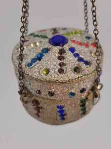 Department 56 ~ bunte glitzernde Strasssteine ~ hängend ~ Schmuckschatulle - Bild 1 von 7