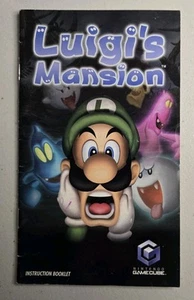 Luigi's Mansion Nintendo Gamecube Authentic Instruction Booklet Manual Only - Picture 1 of 4