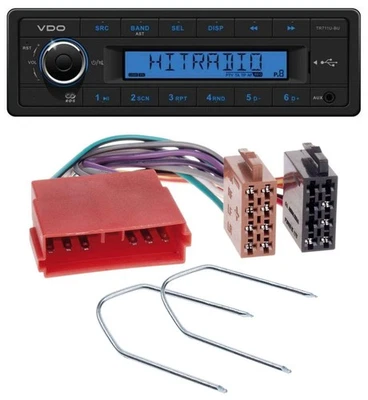 VDO AUX 1DIN MP3 USB Autoradio für Citroen BX 1992-1994 XM 1989-2000 - Bild 1 von 4