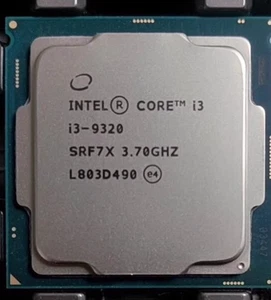9Th Gen Intel Core i3-9320 QS LGA1151 CPU Processor 3.7GHz Quad-Core 8MB Desktop - Bild 1 von 2