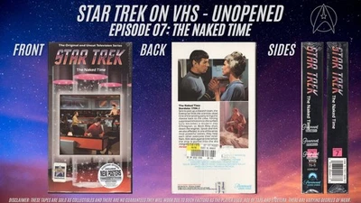 Видеокассета Star Trek (нераспечатанная) 07 The Naked Time - Изображение 1 из 4