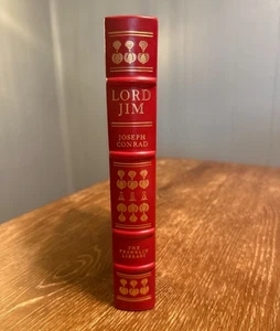 Lord Jim Joseph Conrad Franklin Library 1977 Leather Bound w/ Notes Excellent - Picture 1 of 15