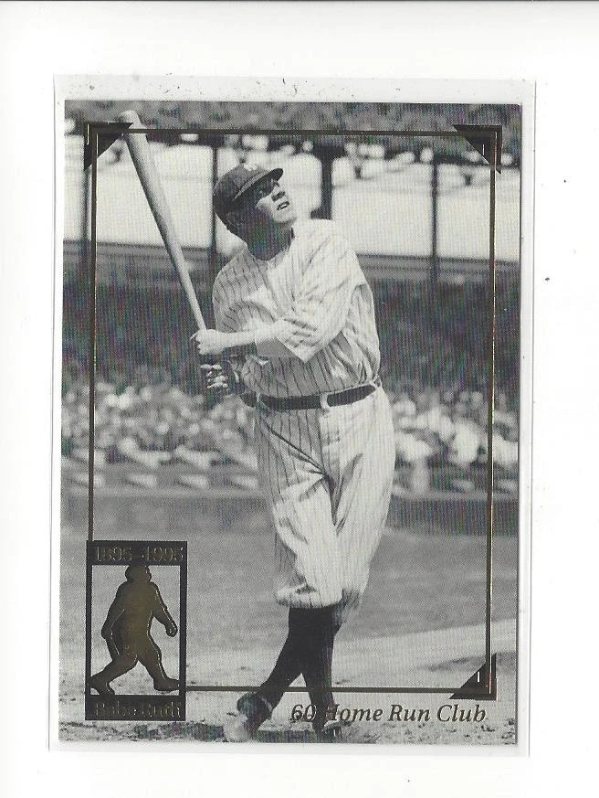 1995 Megacards Ruth Béisbol Babe Ruth Yankees Insertar Singles - Tú eliges Foto 1 de 1