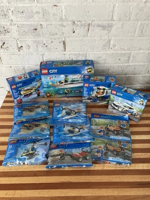 Lot of 12 Lego City (60221) (60239) (60249) (60250) (30369) +, BRAND NEW, SEALED - Image 1 of 4