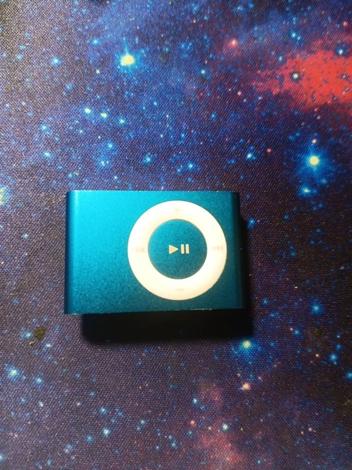 Apple iPod Shuffle 2-го поколения синяя модель A1204 1 ГБ — только устройство - Изображение 1 из 1