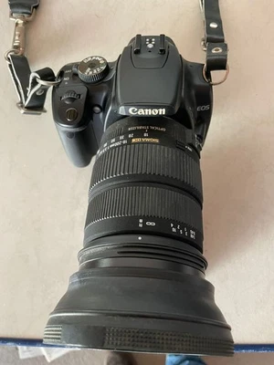 Canon EOS 400D – Digitale Spiegelreflexkamera – mit Sigma 18–200mm Superzoom - Bild 1 von 3