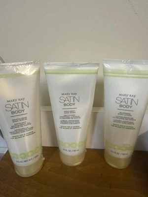 Mary Kay Satin Body White Tea & Citrus Collection Wash+ Lotion +Scrub - Image 1 of 2