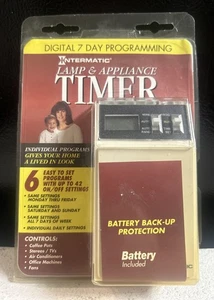Intermatic DT7C Lamp & Appliance Timer Wall Plug-In Digital 7-Day Programming - Picture 1 of 4