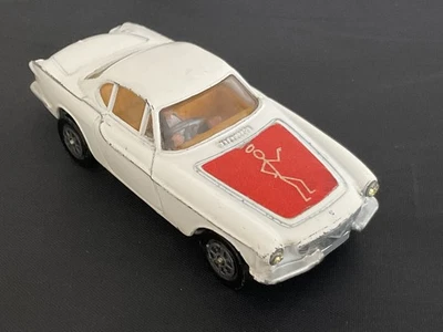 Corgi 201 The Saints Volvo P1800 Rare Wheels variation Red label Whizz Not 258 - Image 1 of 4