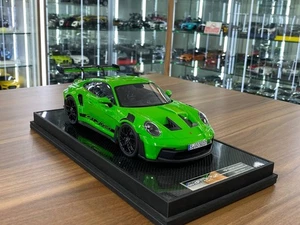 Porsche 911 GT3 RS (992.1) Python Green/Black Rims Timothy & Pierre[1/18 Resin] - Picture 1 of 11