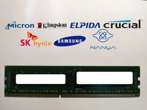 Lot of 2 Major Brand 8 GB DDR3-1866 PC3-14900R 2Rx8 1.5V DIMM Server RAM - Picture 1 of 2