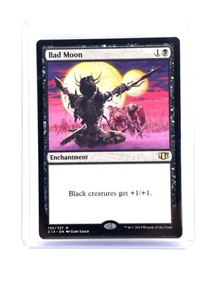 Magic The Gathering, Bad Moon, Commander 2014, Regular MT/NM - Image 1 of 2