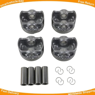 4Pcs Pistons Rings Set For Hyundai Sonata Kia Sportage Sorento Optima KX7 2.0T Foto 1 de 4