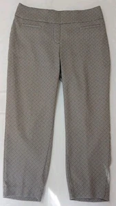 Apt 9 Women's Brynn Dress Pants Mid-rise Capri Pull-On Stretch Size 12 32 X 24 - Picture 1 of 9