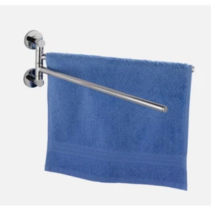 WENKO Handtuch Halter ELEGANCE ohne bohren 2 Stangen Bade Tuch Dusche Gäste WC - Bild 1 von 2