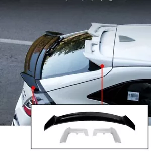Alerón de techo trasero YOFER para décimo Honda Civic Hatchback 2017-2021 blanco - Imagen 1 de 8