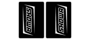Stickers Adesivi SHOWA - Suspension forcella superiore RMX Graphics Decals Designs - Foto 1 di 3
