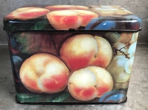 Nelson Graphomania Rich Still Life Peaches 3x5 Rezeptdose mit Klappdeckel - Bild 1 von 5