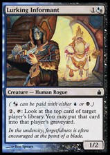 Magic the Gathering MTG Lurking Informant (249) Ravnica City of Guilds   LP