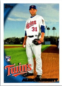 2010 Topps Alex Burnett RC Minnesota Twins #469