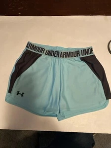 Under Armour Girls Loose Heat gear Shorts With Pockets Size SM /P/CH - Picture 1 of 2