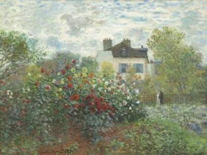 The Artist's Garden in Argenteuil Painting by Monet Poster Print, Imagekind - Picture 1 of 20