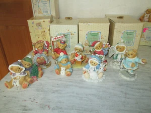 Menge 9 geschätzte Teddies Figuren mit Schachteln, toller gebrauchter Zustand - Bild 1 von 4