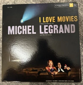 Michael LeGrand I Love Movies 1958 LP - Foto 1 di 4