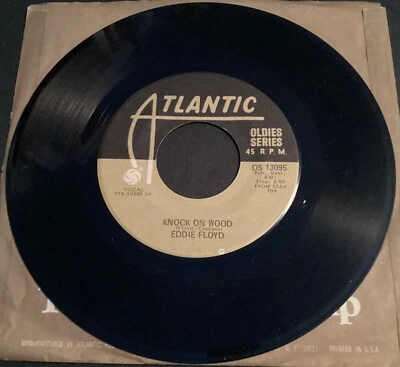 Eddie Floyd “Knock On Wood” / William Bell “You Don’t Miss” 7" 45 rpm OS 13095 - Imagem 1 de 2