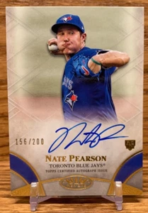 NATE PEARSON Break Out Rookie /200 AUTOGRAPH | 2021 Topps Tier One CUBS Jays - Bild 1 von 3