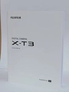 Fujifilm X-T3 Instruction Owners Manual X-T3 Book NEW - Picture 1 of 1