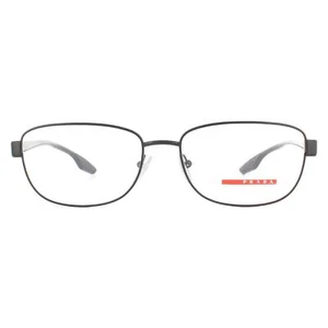 Prada Sportbrille Rahmen PS52LV 1AB1O1 Schwarzer Gummi Männer - Bild 1 von 4