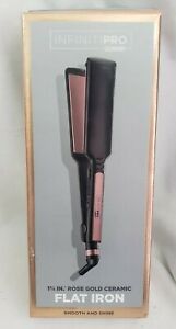 InfinitiPRO by Conair Rose Gold Ceramic Flat Iron - 1 3/4 Inch