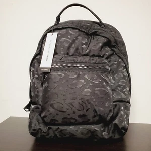 Aimee Kestenberg Backpack Black Leopard Jacquard, H 15" X W 12" X D 4" - NWT - Picture 1 of 6
