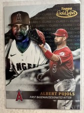 2020 Topps Gold Label Albert Pujols Class 1 Black