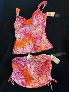 Be Creative 12D  Cup Underwire Skirted Tankini Set Rtl  $146 - Picture 1 of 5