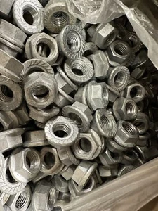 (350 PACK) Genesis Bolt & Supply 3/4-10 Serrated Flange Nut - Picture 1 of 5