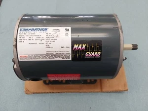 Marathon General Purpose Motor,3/4HP, 1725RPM, 208-230V Model EVB 56H17T5542B P - Picture 1 of 6