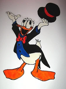 Window Color Fensterbilder - Walt Disney´s Donald Duck  (auf Folie  ca.30x22cm) - Bild 1 von 13